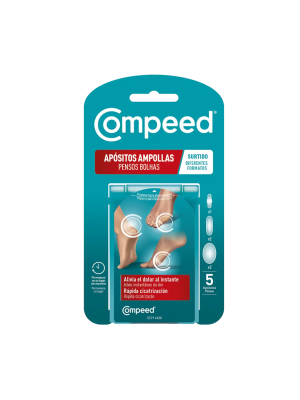 Compeed Apósitos Ampollas Surtido, 5 apositos - Perrigo