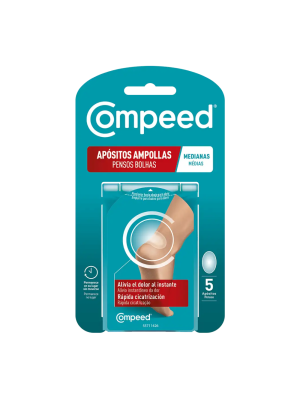 Compeed Apósitos  Ampollas Medianas, 5 apositos - Perrigo