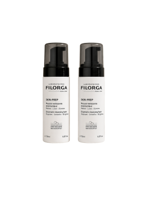 Duplo Skin-Prep Espuma Limpiadora Enzimática, 150 ml + 150 ml. -Filorga