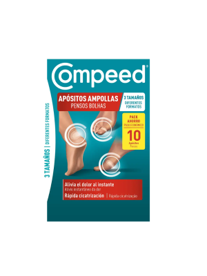 Compeed Apósitos Ampollas Surtido, 10 apositos - Perrigo