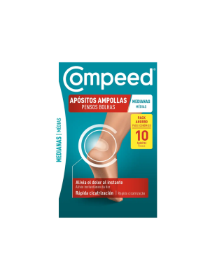 Compeed Apósitos  Ampollas Medianas, 10 apositos - Perrigo