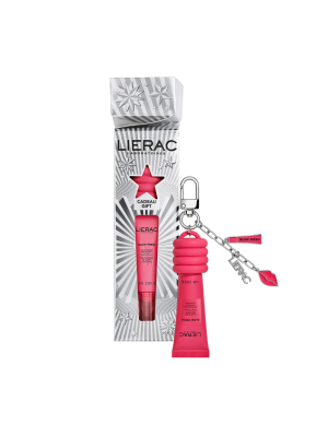 Set Glow Fresh Lip Gloss Voluminizador, 10 ml. + Llavero con Colgante - Lierac