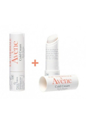 PACK DUPLO Stick Labial Cold Cream, 2 x 4 gr. - Avene