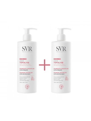Duplo Topialyse Crema Emoliente, 400 ml. + 400 ml. - SVR