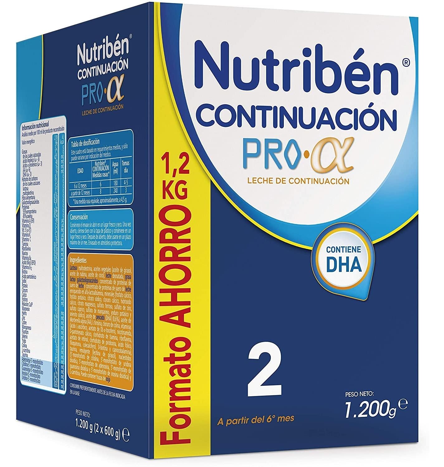 MasParafarmacia: Comprar Nutriben Continuación 1200 gr