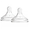 Tetina Silicona Boca Ancha Options+ - Dr Brown´S Natural Flow (Cereales 2 U)