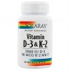 Solaray Vitamina D3 Y K2 (Mk7) 60Caps