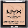 Nyx Can'T Stop Won'T Stop Mattifying Powder 03 Light Medium 6G