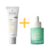 Pack Proteccion Solar Anti-imperfecciones: Heliocare 360° Acnimat, 50 ml. + Biretix Double Correction Serum, 10 ml.  - Cantabria Labs