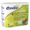 Ecodoo Papel Higienico 100% Fibra Reciclada 4Uds