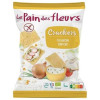 Le Pain Des Fleurs Crackers Ajo Sin Gluten Vegano 75G