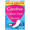 Carefree Cotton Feel Normal Fragancia Fresca 44Uds