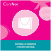 Carefree Cotton Feel Normal Fragancia Fresca 44Uds
