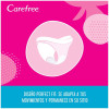 Carefree Algodón Normales - Protegeslips Transpirable Sin Perfume, Flexible Y Ultrafino 56 U