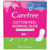 Carefree Carefree Normal Aloe Protector Cotton 56Uds