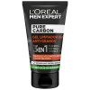 L'Oréal Men Expert Pure Charcoal Gel Limpiador Antigranos 3En1 100Ml