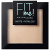Maybelline Fit Me Matte Poreless Polvos Compactos 115 Ivory