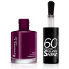 60 Seconds Super Shine Esmalte De Uñas 345-Black Cherries 8 Ml