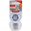 Nuk Space Chupete De Silicona 0-6 Meses 2U