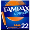 Tampax Compak Tampon 100%Algodon (Super Plus 18U)