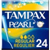 Tampax Pearl Tampon 100%Algodon (Regular 24 U)