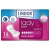 Lindor Lady Pad Maxi Night 6 Gotas 14 Un