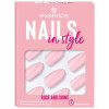 Nails In Style Uñas Artificiales 14-Rose And Shine 12 U