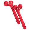 Smart App Guided Rodillo Facial Sónico 4 En 1 Rojo 1 U