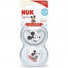 Nuk Chupete Space Mickey Silicona Gris 6-18 Meses