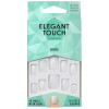 Elegant Touch Uñas Postizas Totally Bare Nro 001 Square 48Uds