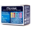Microlet De Colores Lancetas (25 U)