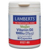 Lamberts Vitamina D3 Vegana 1000 Ui (25 Μg) 90 Cápsulas