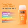 Fotoprotector Fusion Water MAGIC GLOW SPF 50, 50 ml. - Isdin