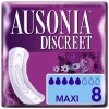 Ausonia Discreet Compresa Maxi 8 Unidades