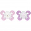 Chicco Physio Comfort Chupete De Silicona De 6-16 Meses Tonos Rosas, 2 Unidades