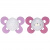 Chicco Physio Comfort Chupete De Silicona De 16-36 Meses Tonos Rosas, 2 Unidades