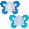 Chicco Physio Comfort Chupete De Silicona De 16-36 Meses Tonos Azules, 2 Unidades