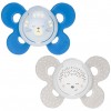 Chicco Physio Comfort Chupete De Silicona De 16-36 Meses Tonos Azules, 2 Unidades