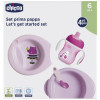 Chicco Cofre Comida +6M Rosa 4Uds