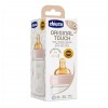 Biberon Plastico T Caucho - Chicco Original Touch (Rosa 0M+ Flujo Normal 150 Ml)