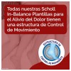 Plantillas Uso Diario Rodilla Y Talon - Scholl In-Balance (Talla M 1 Par)