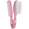 Cepillo Y Peine Bebe Rosa Lote 2 Pz