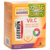 Vitamina C Triple Acción Comprimidos Efervescentes 72 + 36 De Regalo Naranja 54 U