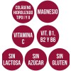 Colageno Con Magnesio + Vit C + Vit B1, B2 Y B6 - Amlsport (1 Envase 350 G Sabor Fresa)