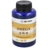 Omega 3-6-9 Aceite De Salmon-Onagra-Lino 100Perlas