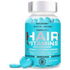 Hair Vitamins Food Supplement Vegetarian Chewable Gummies 60 U