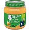Nestle Geber Organic Pera Platano Tarro 125Gr