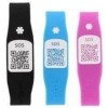 Pulsera Identificacion Silincode Qr (Azul T- S)
