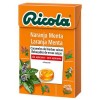 Ricola Naranja-Menta Caramelos Sin Azúcar 50G