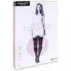 Farmalastic Novum Elegant Media Larga Compresión Ligera T4 Chocolate, 1 Par